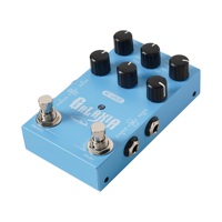 Pédale de réverbération stéréo M-VAVE Galaxia pour guitare/basse, plusieurs modes de réverbération (Spring/Hall/Room/Plate/Shimmer/Cloud/Bloom/Swell/Lofi)