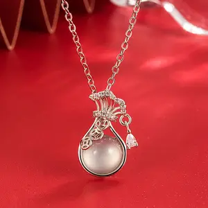 Mama Ketting S925 Joyeria De Plata 925 Mayoreo 925 Zilveren Kettingen Voor Vrouwen Joyas Marroquis Multi Edelsteen Ketting