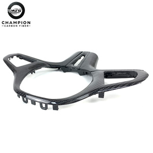 Para BMW G30 G31 G32 G20 G22 G01 G05 G06 G08 G14 G15 G82 G80 M2 M3 volante Marco de botón de fibra de carbono cubierta decorativa - Product Image 3