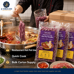 Nouilles pour Hot Pot à la Patate Douce Violette en Gros pour Marque Privée - Product Image 6