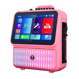 13,4 pulgadas pantalla táctil WiFi Bluetooth altavoz <span class=keywords><strong>Youtube</strong></span> Facebook MP3 reproductor de audio al aire libre batería inalámbrico karaoke altavoz - Product Image 3