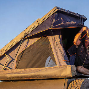 Tente de toit de voiture de luxe pour le camping en plein air, coque ABS, 4 personnes, poteaux en aluminium, grande tente rigide pour SUV - Product Image 6