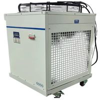 Refroidisseur d'eau automatique industriel de haute qualité, neuf, refroidi par air, avec compresseur et moteur Sanyo pour diverses utilisations