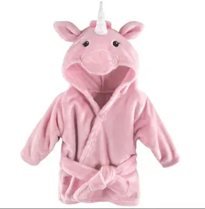 plush animal bathrobe bath clothes for kids for baby customized any size