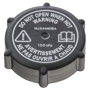 Bouchon de réservoir d'expansion MJA4440BA, diamètre 6 cm, en plastique, à visser, pour véhicules Jaguar, pièce de rechange - Product Image 2