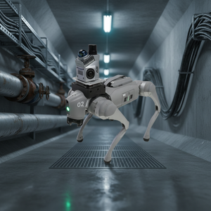 GEOSUN GS-200G SLAM LiDAR Scanner Mounted on Quadruped Robot Autonomous 3D Scanning Solution Industrial <strong>Inspection</strong> - Product Image 1