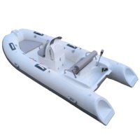 0.9mm pvc matériel de luxe en fiber de verre bateau de bateau gonflable de haute qualité