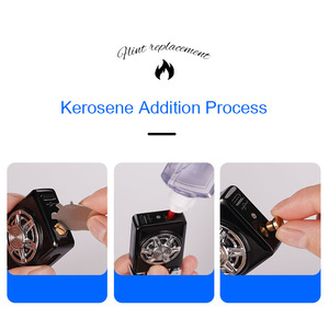 Sáng tạo nâng cấp nhiều cách để đốt cháy trọng lực nhẹ hơn cảm biến bằng giọng nói điều khiển nhẹ hơn dầu hỏa ARC Kinh doanh Quà Tặng nhẹ hơn - Product Image 5