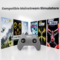 Manette de simulation de drone FPV STARTRC S8 V3, 4 modes, pour simulateur de vol RC D-JI Liftoff SkyDive, contrôleur d'entraînement
