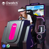 Promoción de Navidad: Máquina de Juego de Carreras de Coches VR para Interiores, Simulador de PC y Metal, Experiencia de Conducción de Coches en Realidad Virtual