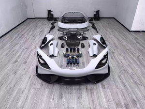 ชุดแต่งคาร์บอนไฟเบอร์ใหม่สำหรับ 765LT/720S อัพเกรดกันชนหน้า/หลัง สเกิร์ตข้าง ดิฟฟิวเซอร์ อุปกรณ์เสริมแบบขันเกลียว - Product Image 2