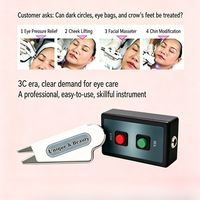 Nouvel Arrivage 2026 – Appareil de Soin Visage et Yeux Haute Fréquence avec Chauffage et Vibration pour Raffermissement Cutané et Massage Fascial