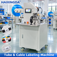 Machine d'étiquetage de câbles et de fils pour le marquage des faisceaux électriques, l'identification des tubes et les lignes de production industrielles
