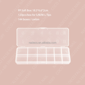 NADECO Puntas <span class=keywords><strong>cuadradas</strong></span> medianas más gruesas Puntas <span class=keywords><strong>de</strong></span> <span class=keywords><strong>uñas</strong></span> <span class=keywords><strong>de</strong></span> gel Prensa en puntas <span class=keywords><strong>de</strong></span> línea <span class=keywords><strong>de</strong></span> arco para <span class=keywords><strong>uñas</strong></span> <span class=keywords><strong>esculpidas</strong></span> SOPORTE PARA <span class=keywords><strong>UÑAS</strong></span> - Product Image 3