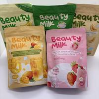 Poudre de collagène premium BeautyMilk, saveur fruitée, pour adultes, améliore la densité osseuse, éclaircit la peau, soutient le système immunitaire, 180g