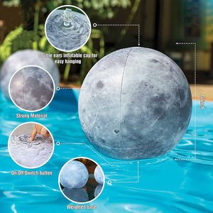 LED-Ballons pielzeug Großer aufblasbarer Wasserball für Wasser pool party Garten im Freien Leuchtende Bälle für Event-Ausstellungs dekoration - Product Image 4