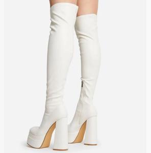 Bottes de nuit à bout carré et plateforme extrême <span class=keywords><strong>pour</strong></span> femmes et dames - Product Image 3