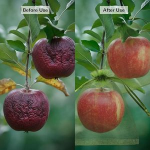 Fruit Protection Bags, Green Fruit <b>Netting</b> Covers with Drawstring, <b>Mesh</b> Barrier Bags for Pest Control, Ideal - Product Image 5