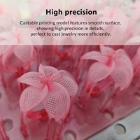 Perhiasan Castable Resin untuk Anycubic/Phrozen/Creality LCD 3D Printer 405nm 500Ml Or1000ml/Botol Perhiasan Casting Resin