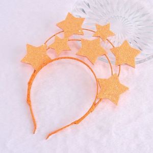 2024 Trendy Colorful Stars Hair Hoop Sweet Shiny Sequin <b>Headband</b> with Star Children Party Hair Accessories - Product Image 3