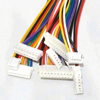 Kustom 2/3/4/5/6 Pin konektor mobil kawat elektronik Harness tahan lama PVC ETFE steker wanita perakitan PTFE isolasi