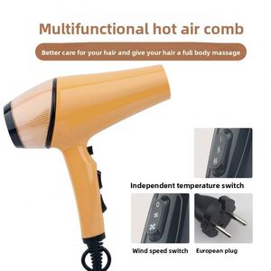Secador de Pelo Profesional de Alta Potencia para Salones y Hogares, Cuidado Nutritivo del Cabello, Aire Frío, Luz Azul, Fragancia, Motor AC, Europeo - Product Image 3