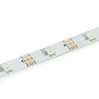 Bande LED adressable RGB XINGLIGHT WS2812B 30 LED/m avec SMD 5050, contrôle par application, indice de protection IP65, DC12V
