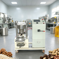 Presse à huile hydraulique à froid verticale automatique pour l'extraction d'huile de sésame, de noix, de graines de thé, de graines de lin, d'amandes et d'olives