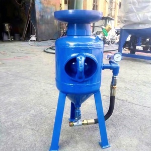 <span class=keywords><strong>Machine</strong></span> de sablage pneumatique mobile haute pression de petite taille pour la décapage de la rouille sur structures en acier, pot de sablage de 325 mm de diamètre - Product Image 5