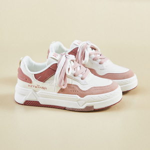 <span class=keywords><strong>Scarpe</strong></span> Casual da Studentessa Versione Coreana 2025, Sneakers da Donna <span class=keywords><strong>con</strong></span> <span class=keywords><strong>Tacco</strong></span> <span class=keywords><strong>Alto</strong></span> e Lacci Morbidi - Product Image 6