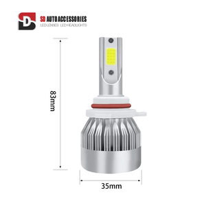 C6 MINI 9005 Accesorios para automóviles <span class=keywords><strong>Precio</strong></span> barato Coche Led Bombillas para faros 24W 6000K 6000 Lumen Haz alto Haz bajo MINI Niebla - Product Image 5