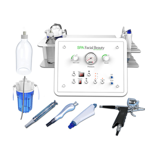 Machine d'hydrodermabrasion portable 4 en 1 pas chère pour salon de beauté, soin du visage, oxygène liquide, aqua-dermabrasion, machine de stérilisation - Product Image 1