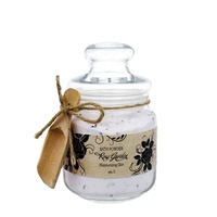 De noix de coco biologique naturelle parfum papier sac bain moussant en poudre