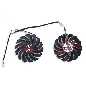 ใหม่พัดลมระบายอากาศการ์ดจอ<span class=keywords><strong>580</strong></span> RX570 PLD09210S12HH PL ขนาด85มม. 4-PIN พัดลมระบายความร้อนสำหรับ MSI <span class=keywords><strong>RX</strong></span> 480 470เกราะ P106-100กราฟิกการ์ดพัดลม GPU - Product Image 5