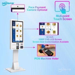 Kiosco de Autoservicio de 32 Pulgadas con Pantalla Táctil, Impresora de Recibos, Código QR, Pago NFC, Uso en Centros Comerciales, Soporte de Animación - Product Image 6