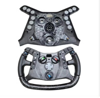 Poignée de Précision Moulée par Injection pour Volant de Simulation de Course, Accessoires de Volant en Fibre de Carbone, Moule d'Injection pour Volant
