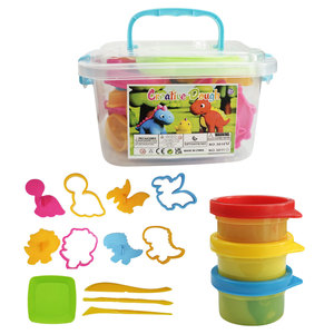Juego <span class=keywords><strong>de</strong></span> arcilla para modelar colorida con forma <span class=keywords><strong>de</strong></span> dinosaurio, juguete educativo para niños, cultiva la creatividad y la capacidad práctica <span class=keywords><strong>de</strong></span> <span class=keywords><strong>los</strong></span> niños - Product Image 1