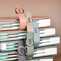 Carnet personnalisé B5 taille A5 planificateur hebdomadaire planificateur quotidien en cuir PU