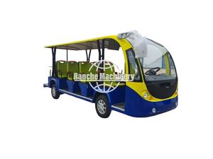 Autobús Turístico Eléctrico Moderno de 11 Plazas, Estilo Vintage, Nuevo y Moderno, con Batería de Litio de 48/72V, Transmisión Automática - Product Image 3