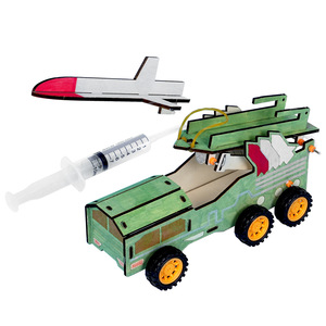 Kit Educativo in Legno per Scienza e Tecnologia Aeronautica Cannonball per Scuole Primarie - Progetti e Esperimenti di Arti Manuali - Product Image 2