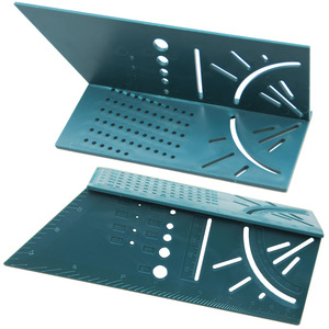 Li Pu Multifunctional Angle Ruler 45 90 Degree Plastic Woodworking Measuring Tool For Cutting Machine - Product Image 2