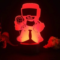 Lampe de nuit LED FNF Friday Night Funkin pour salle de jeux