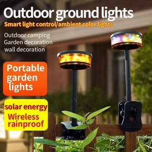 Lámpara Solar para Jardín, Impermeable, para Colgar en la Pared, con Sensor de Luz, Guirnalda Decorativa Inteligente para Patio - Product Image 2