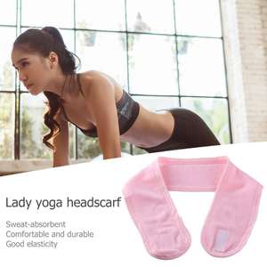 Bandeau de spa pour femmes, bandeau élastique pour la douche, turban pour le visage, lavage du visage, maquillage, serviette en tissu, bandana, 3 couleurs, outil de coiffure - Product Image 3