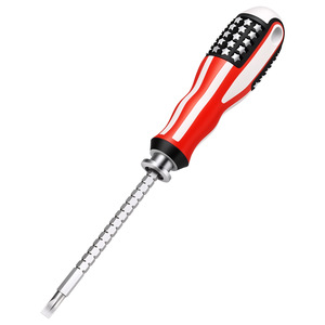 Screwdriver Flat Head Bit Cross Head Alloy Steel Anti Slip Handle 1 Pc Diy Tool - Product Image 1