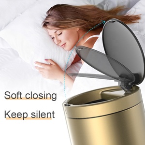 12L Thép Không Gỉ Hộ Gia Đình Tự Động Cảm Biến Thùng Rác Có Thể Thông Minh Thùng Rác Nhà Bếp Đồ Nội Thất Phòng Khách - Product Image 2