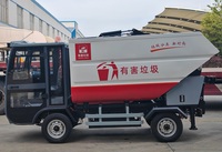 Compacteur de déchets automatique électrique 4x2 Mini camion à ordures à vendre