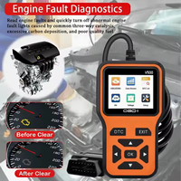 Escáner OBD2 V500 a Precio de Fábrica Herramienta Universal de Diagnóstico Automotriz para Verificar Códigos de Falla del Motor Lector EOBD para Coches