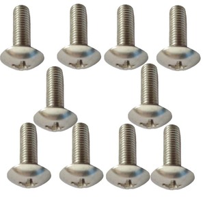 Vis de fixation pour bateau en acier inoxydable, tête croisée 5x16mm, pour réparation et remplacement, matériel marin - Product Image 3
