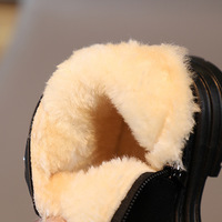 Bottes d'hiver pour enfants, garçons et filles, dessus en PU, semelle en caoutchouc, respirantes, légères, tendance mode